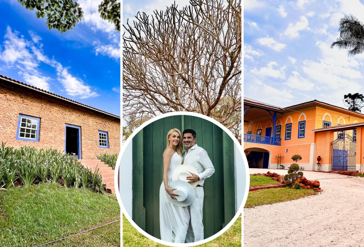 Casa Gialla preserva marcas de fazenda histórica após reforma para casamento