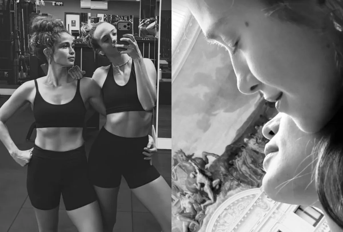 Emilie Rey compartilha registros inéditos da viagem com Nanda Costa