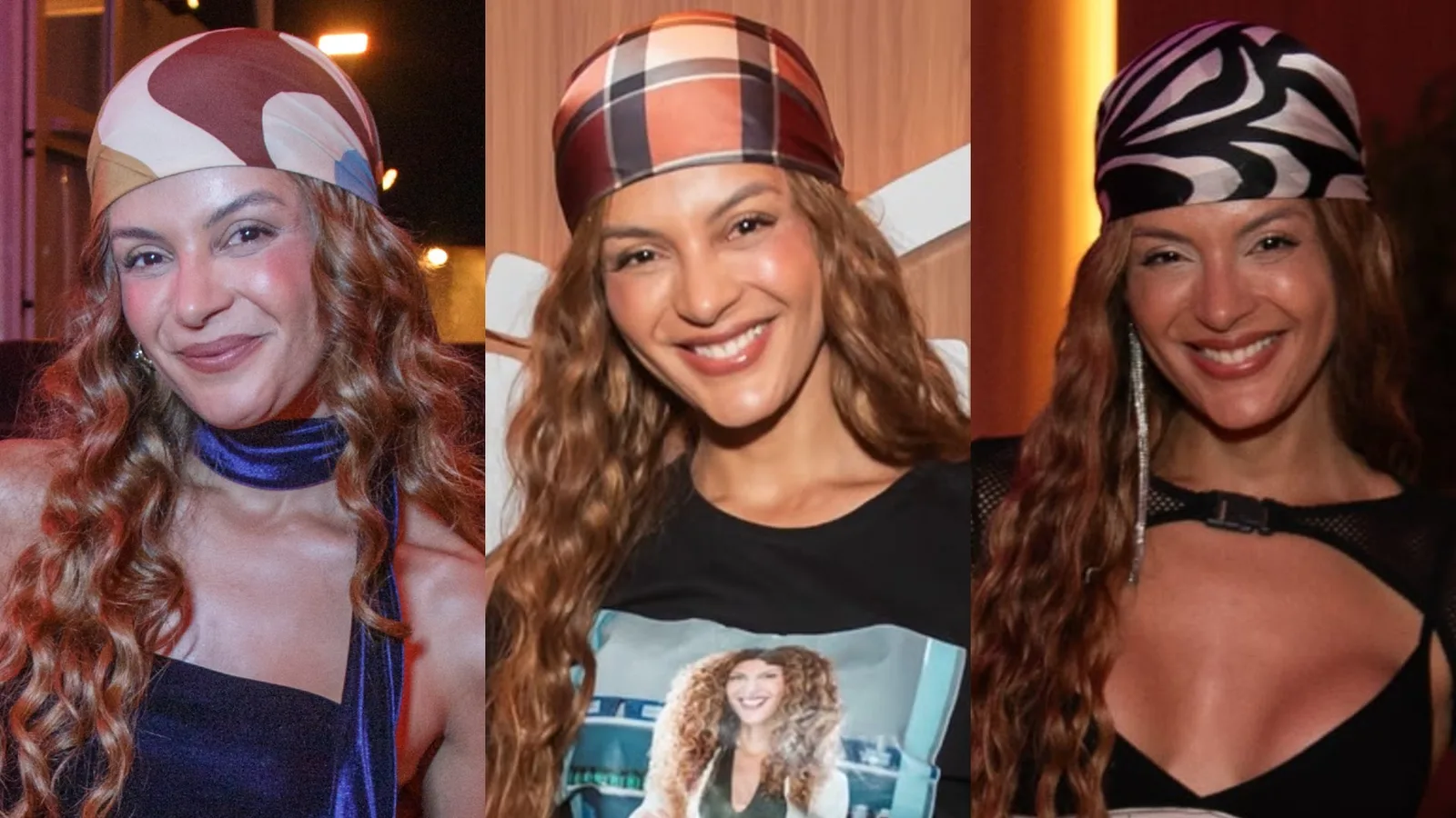 Gabriela Loran leva personagem de novela ao look do Rock in Rio