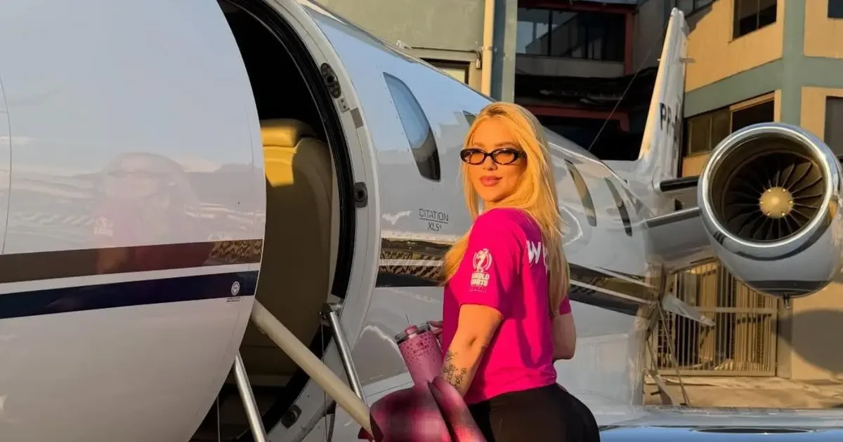 Falha no reversor faz Virginia Fonseca ficar em Madri