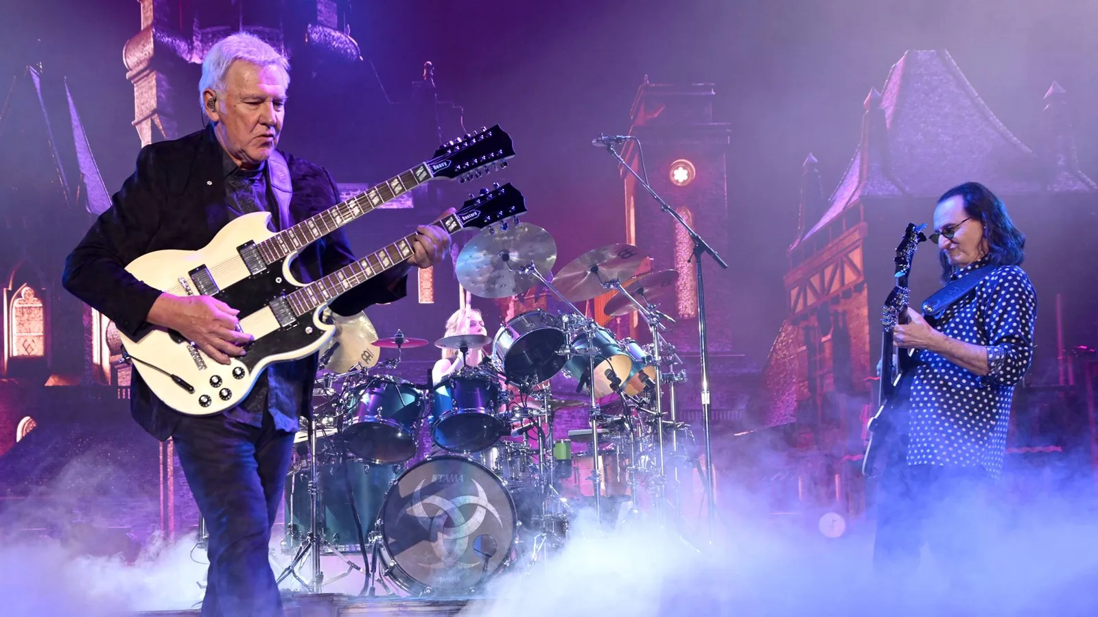 Alex Lifeson recupera o entusiasmo por shows na reunião do Rush