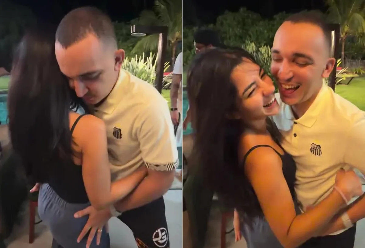 Ary Mirelle responde a brincadeira sobre possível terceiro filho em festa de Loma