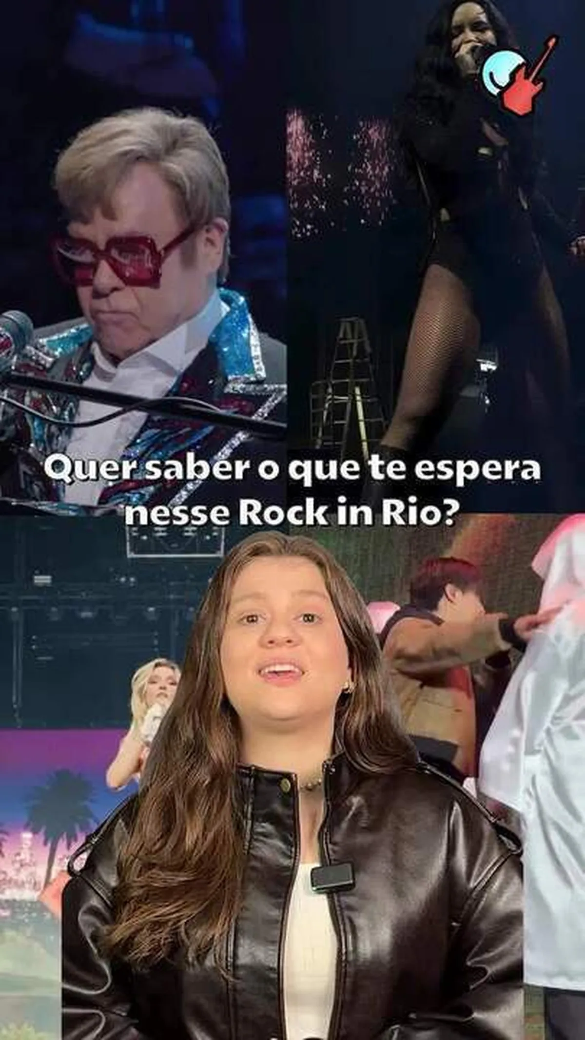 Luísa Sonza conversa com fãs antes de show no Rock in Rio
