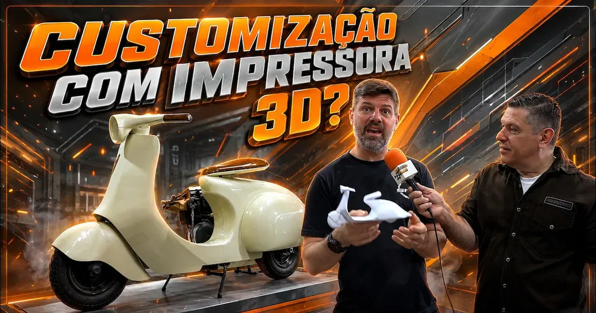 BMW, Ducati e vespa ganham novas formas em oficina de São Paulo