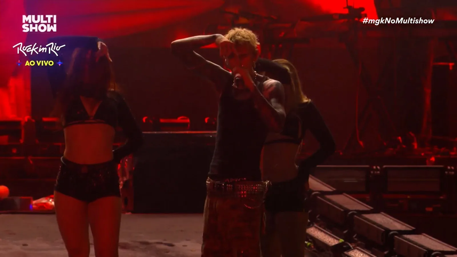 MGK responde a críticas durante show no Rock in Rio 2026