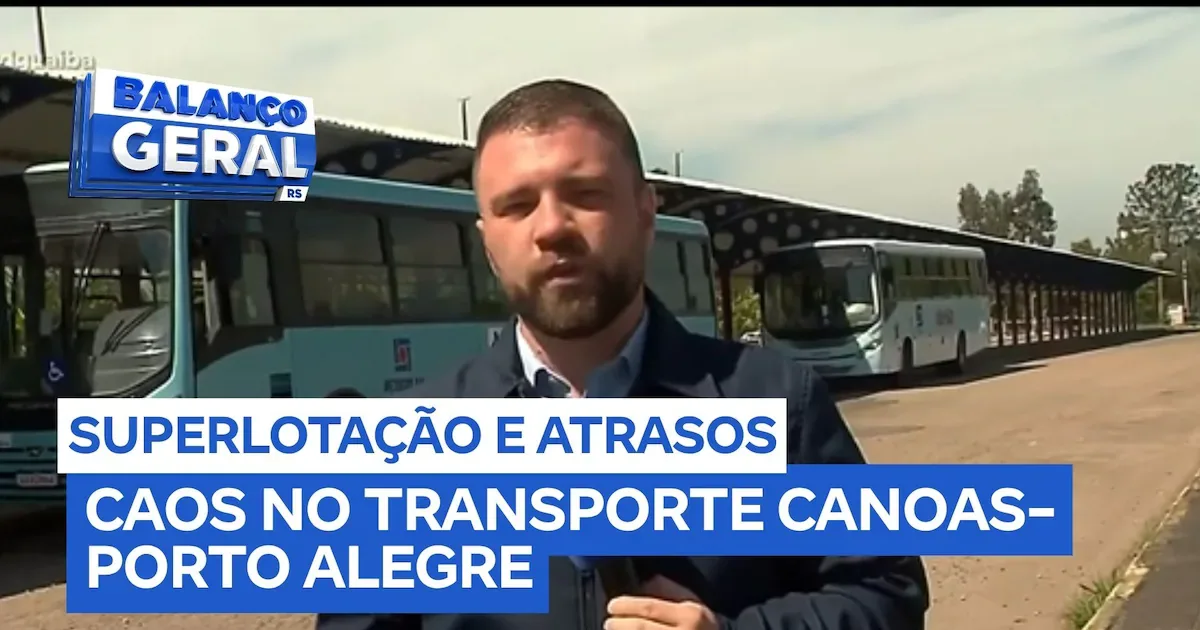 Passageiros relatam ônibus lotados e atrasos em Canoas