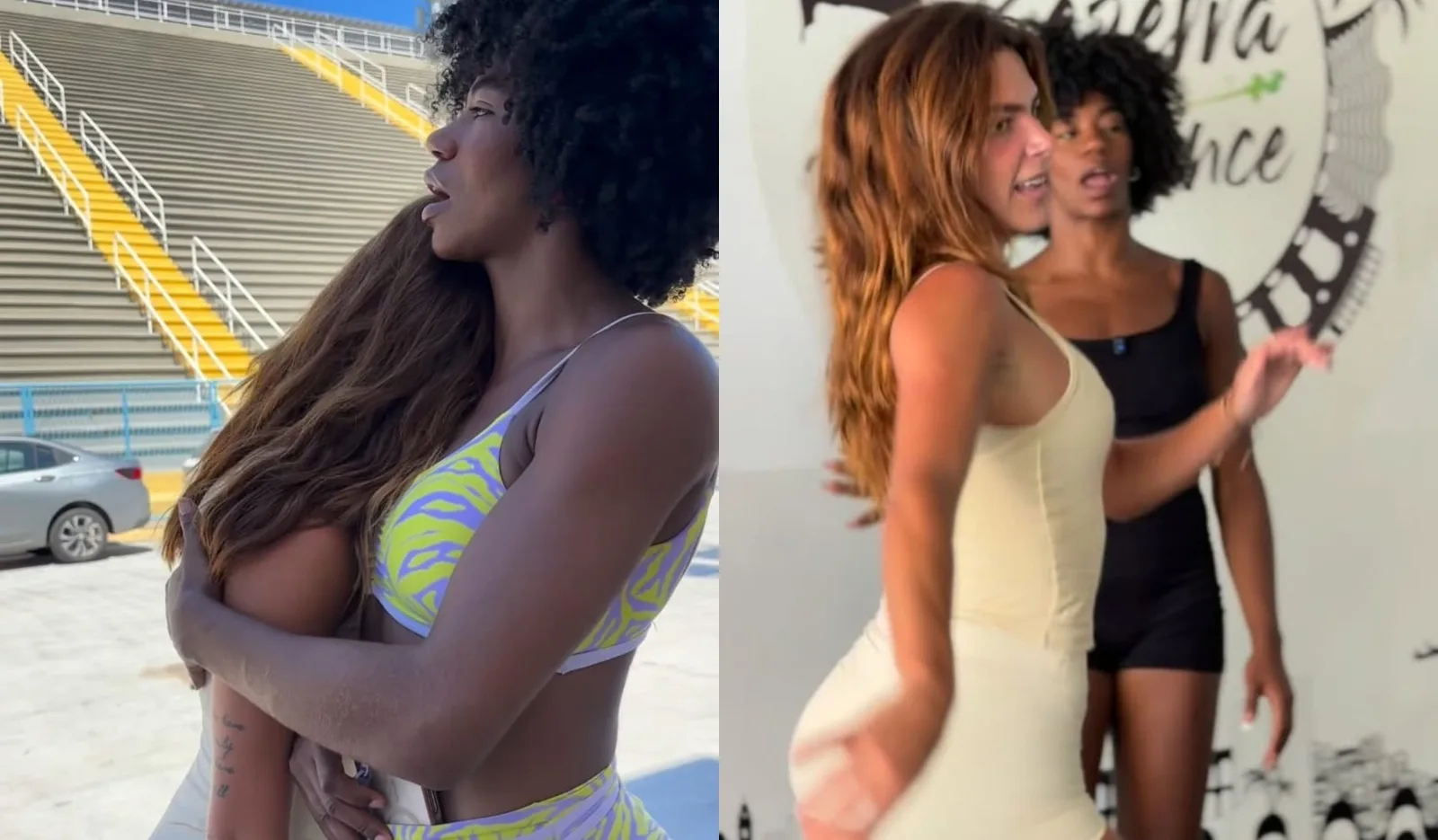 Mariana Goldfarb relata cobrança pessoal durante treino para o samba