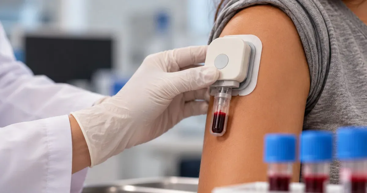 Dispositivo pode facilitar coleta de sangue para crianças e adultos