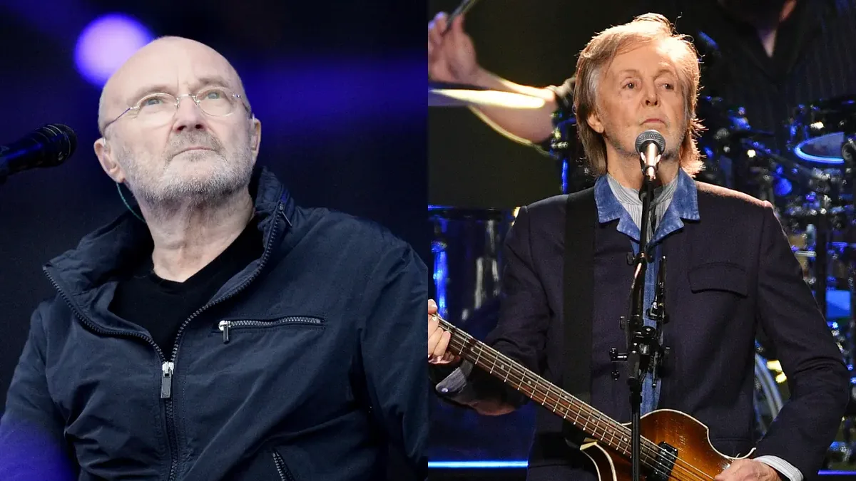 Phil Collins conta como encerrou ressentimento com Paul McCartney