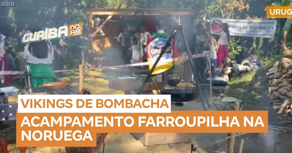 Gaúchos mantêm tradição farroupilha com churrasco e chimarrão em Oslo