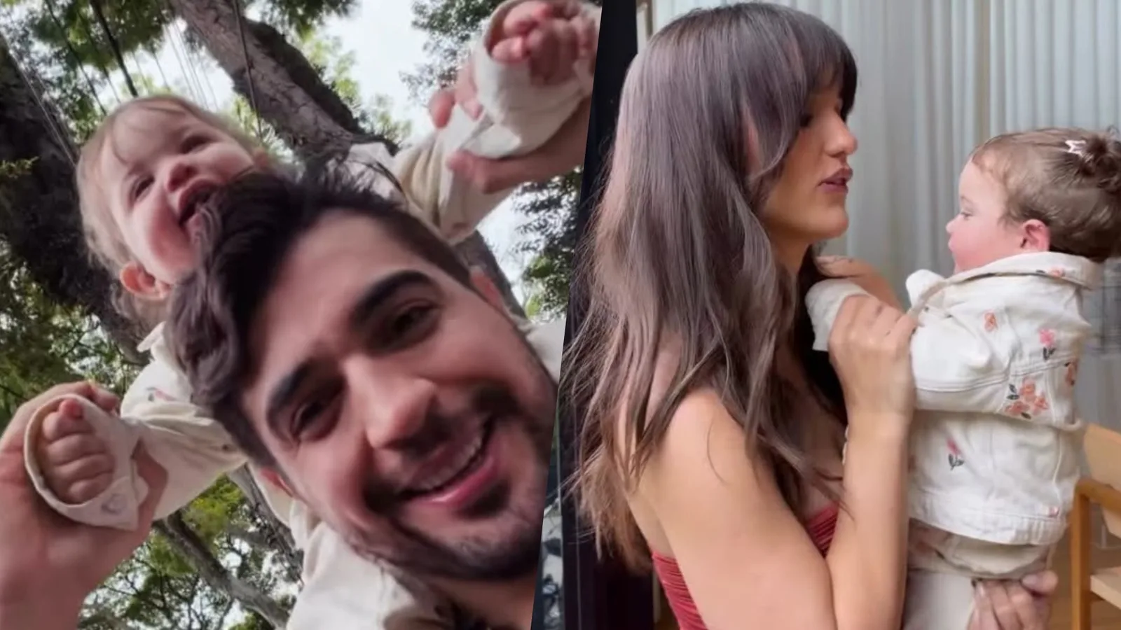 Rafa Kalimann mostra Zuza balbuciando durante música cantada por Nattan