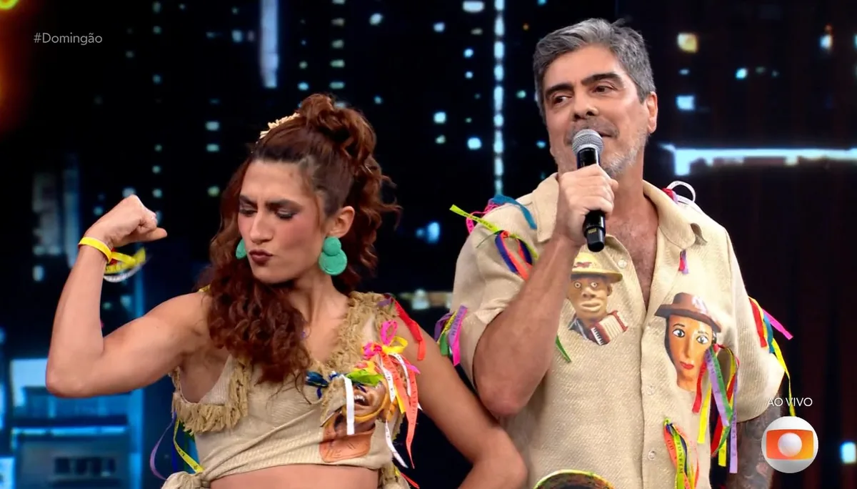 Junno Andrade revela perda de sete quilos durante o Dança dos Famosos