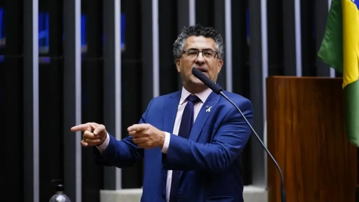 O deputado Alencar Santana (PT-SP)•Pablo Valadares/Câmara dos Deputados