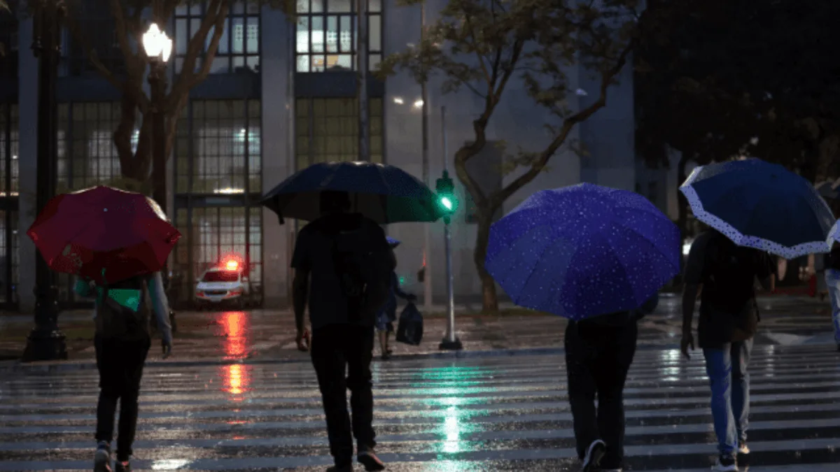 São Paulo terá temporais, granizo e ventos fortes até quinta-feira