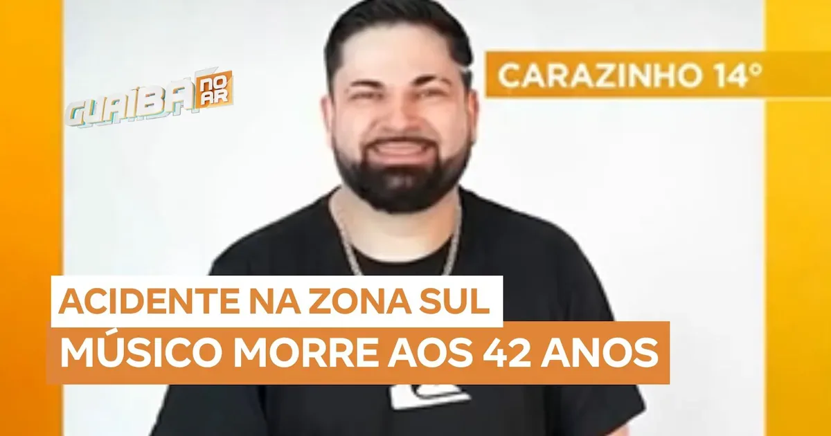 Diego Branco morre após acidente a caminho de apresentação em Porto Alegre